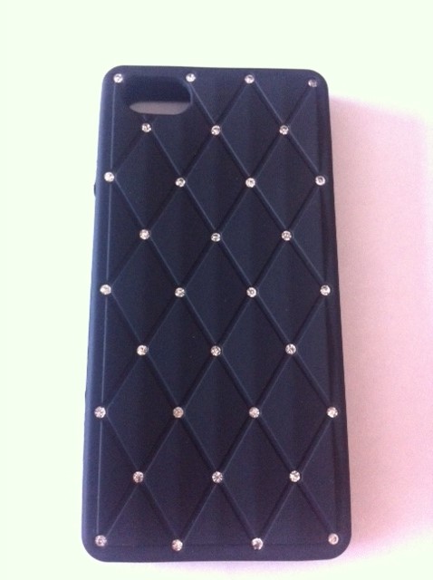 Apple Iphone 5 case, silicone zwart